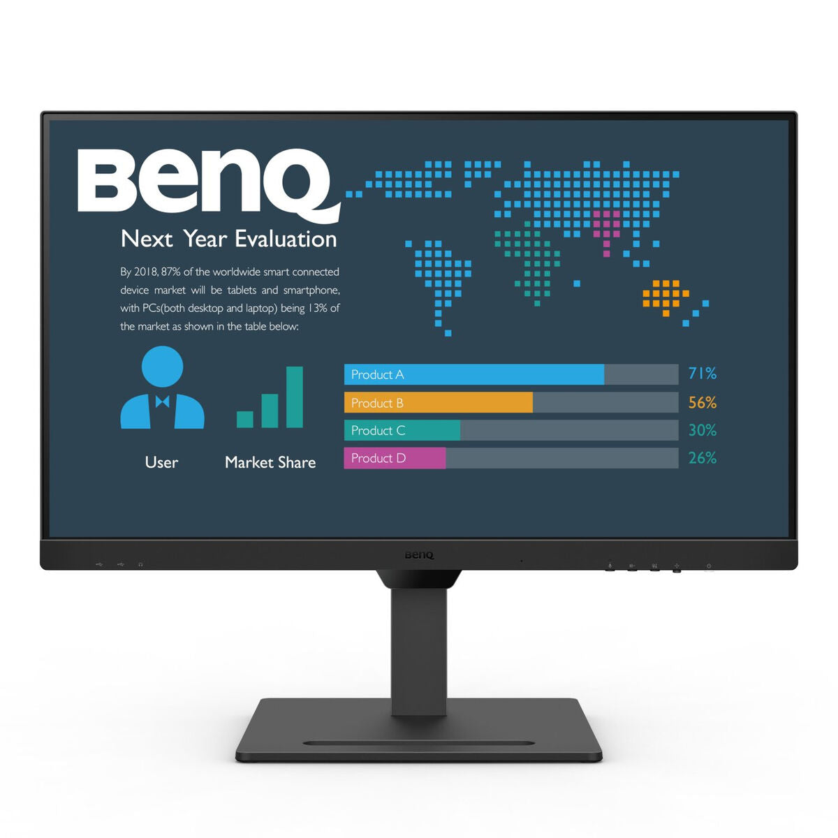 Gaming-Monitor BenQ BL2790QT Quad HD 27" 75 Hz