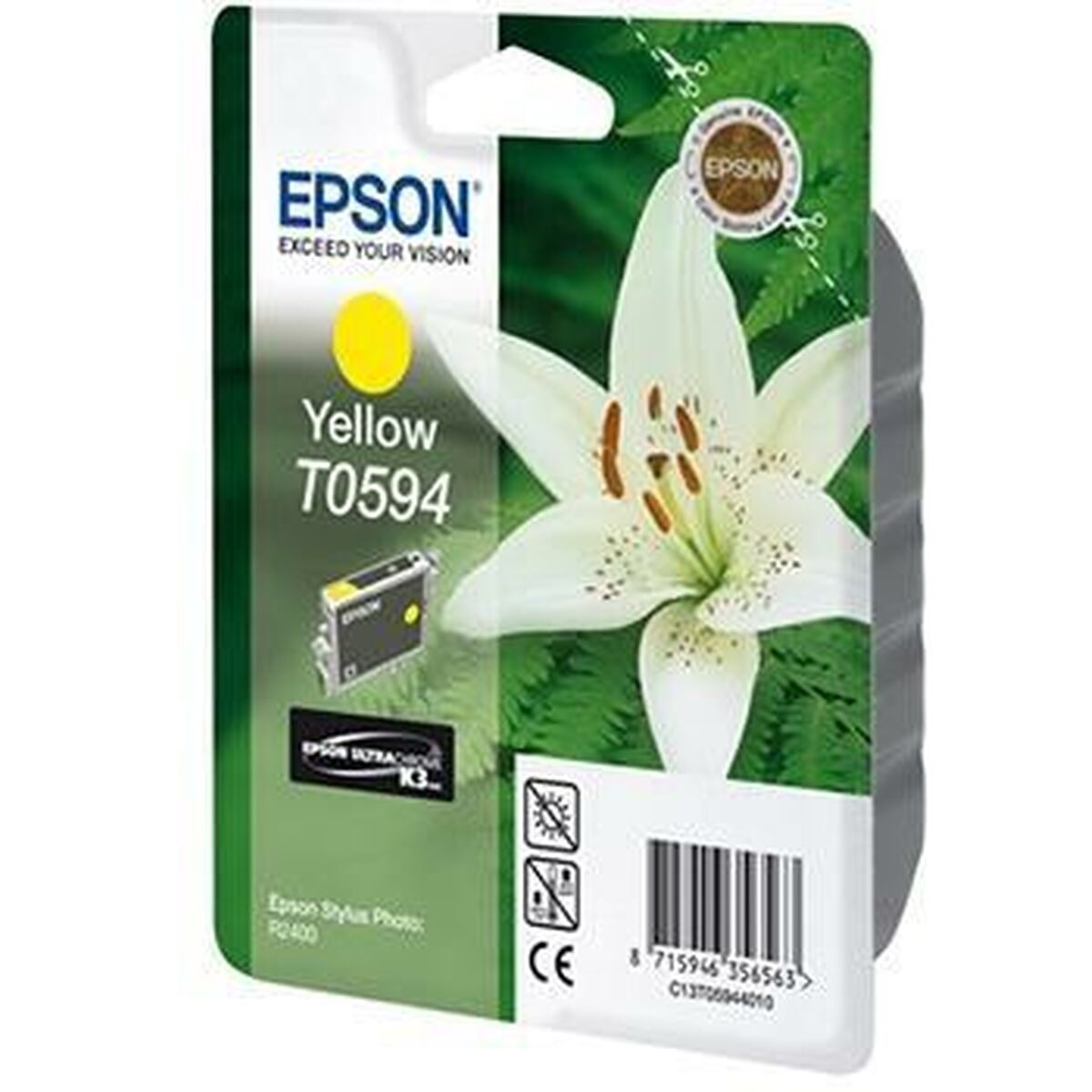 Original Tintenpatrone Epson Cartucho T0594 amarillo Gelb