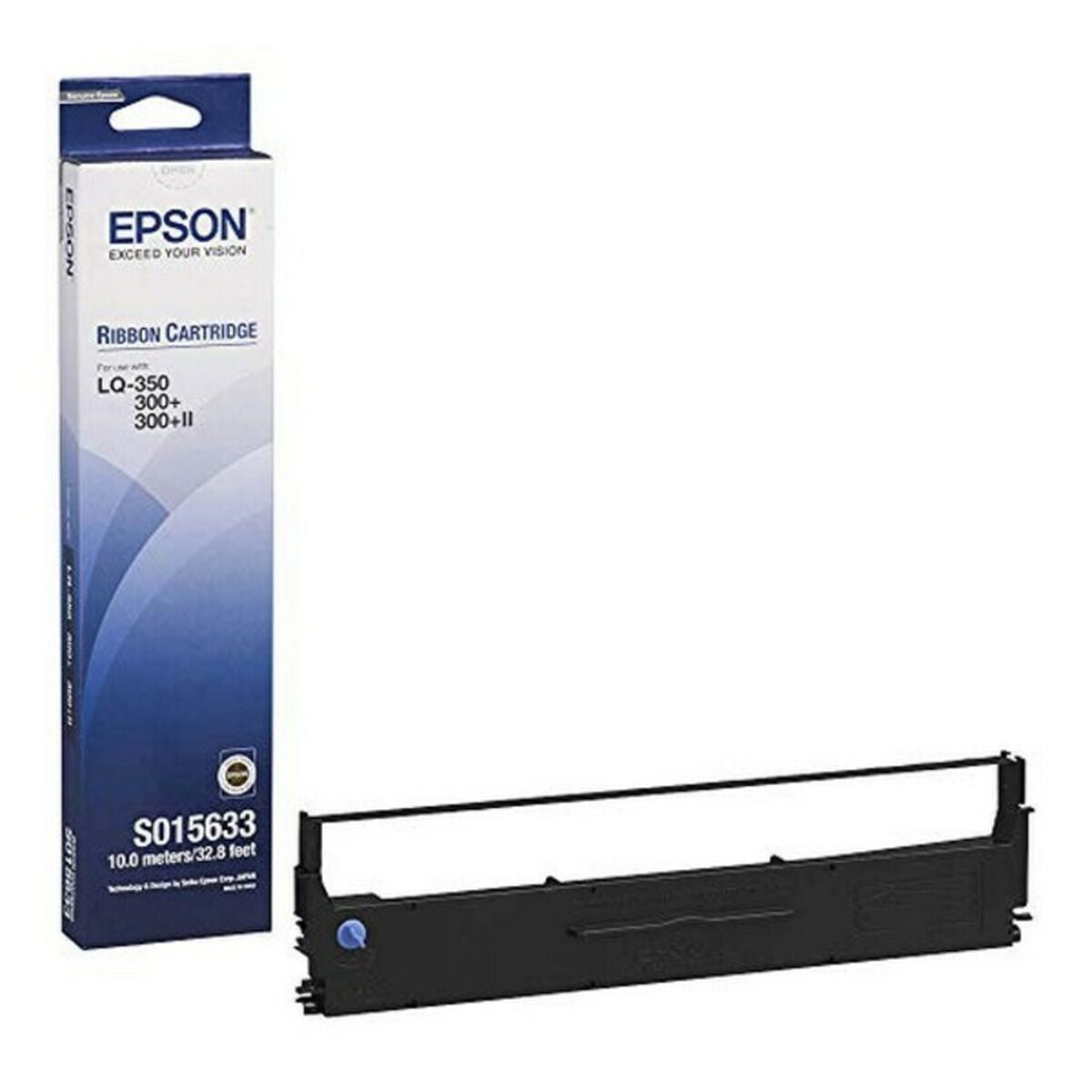 Original Punkt-Matrix-Band Epson c13s015633 Schwarz