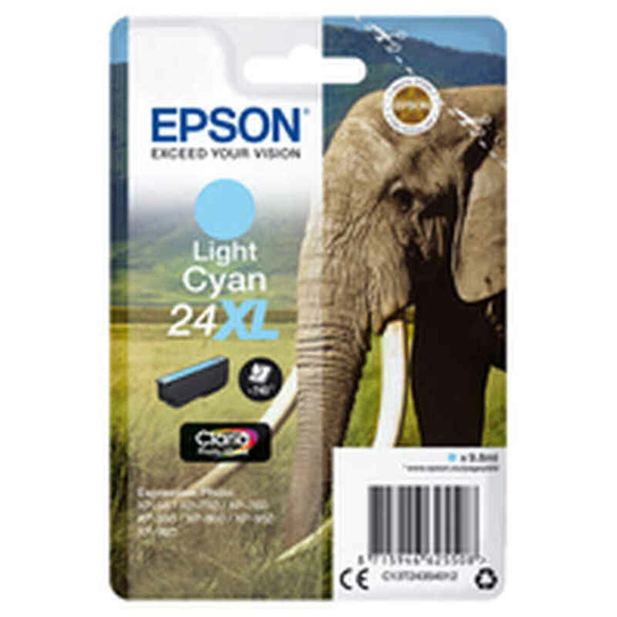 Original Tintenpatrone Epson T2435 T24XL Türkis