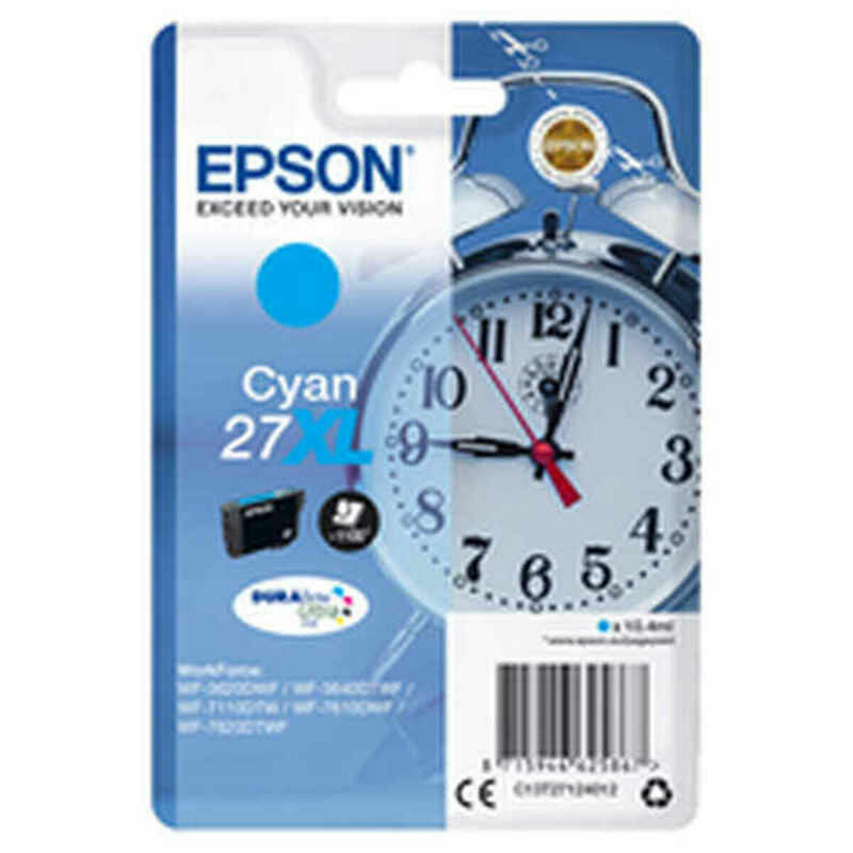 Original Tintenpatrone Epson C13T27124012 Türkis