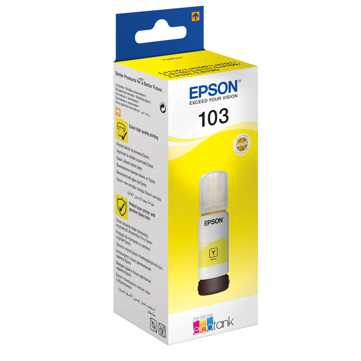 Kompatibel Tintenpatrone Epson C13T00S44A Gelb