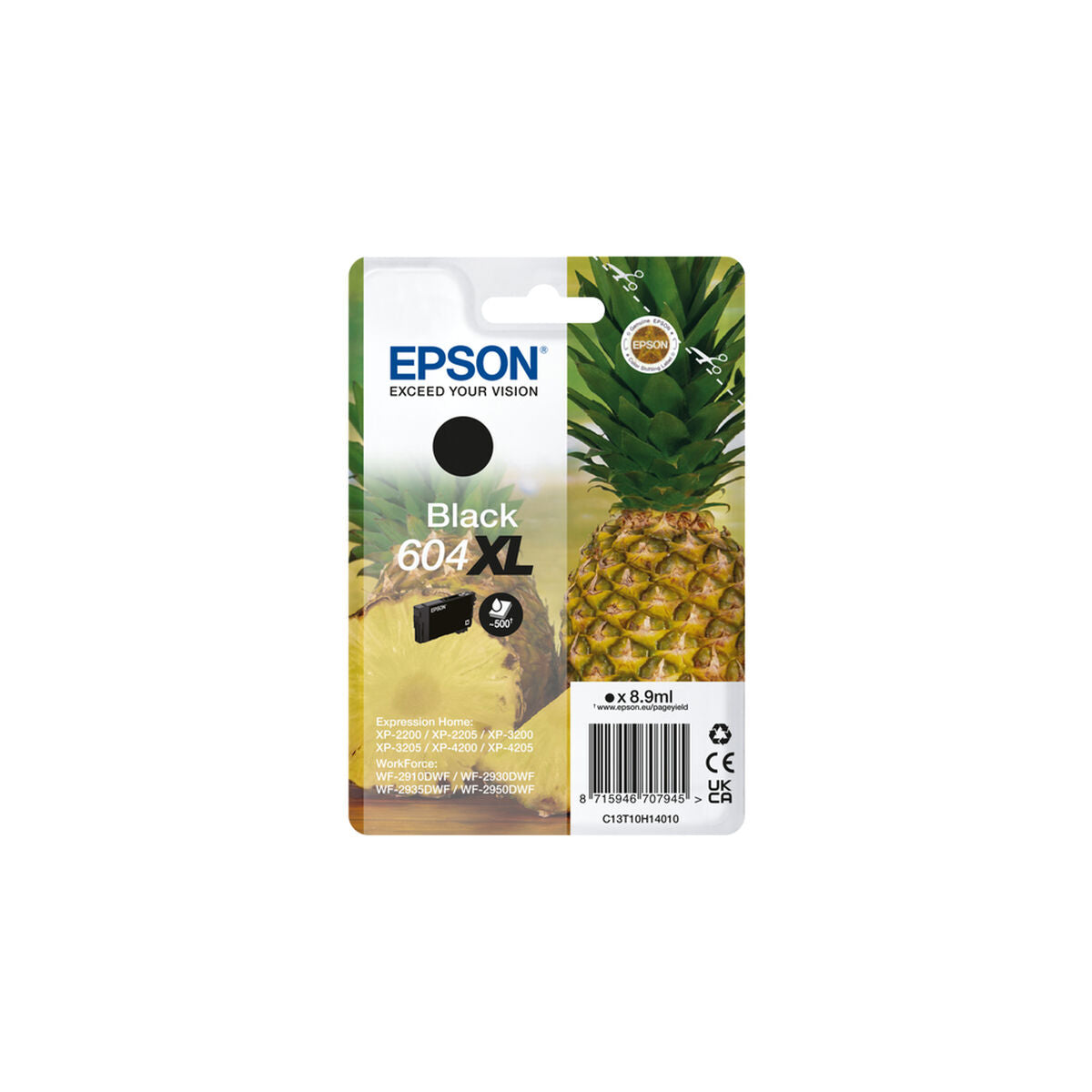Original Tintenpatrone Epson C13T10H14010 Schwarz
