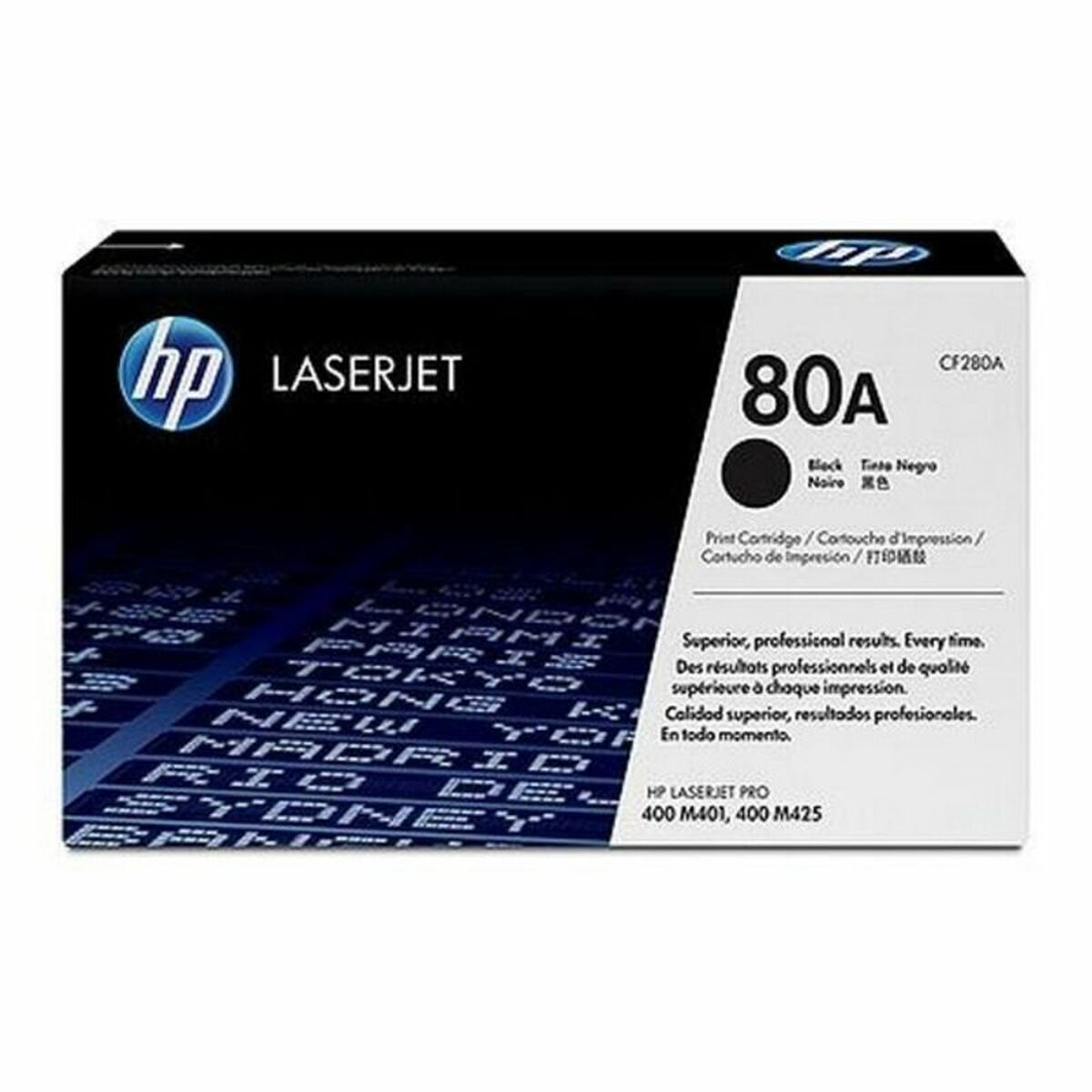 Original Toner HP 80A Schwarz