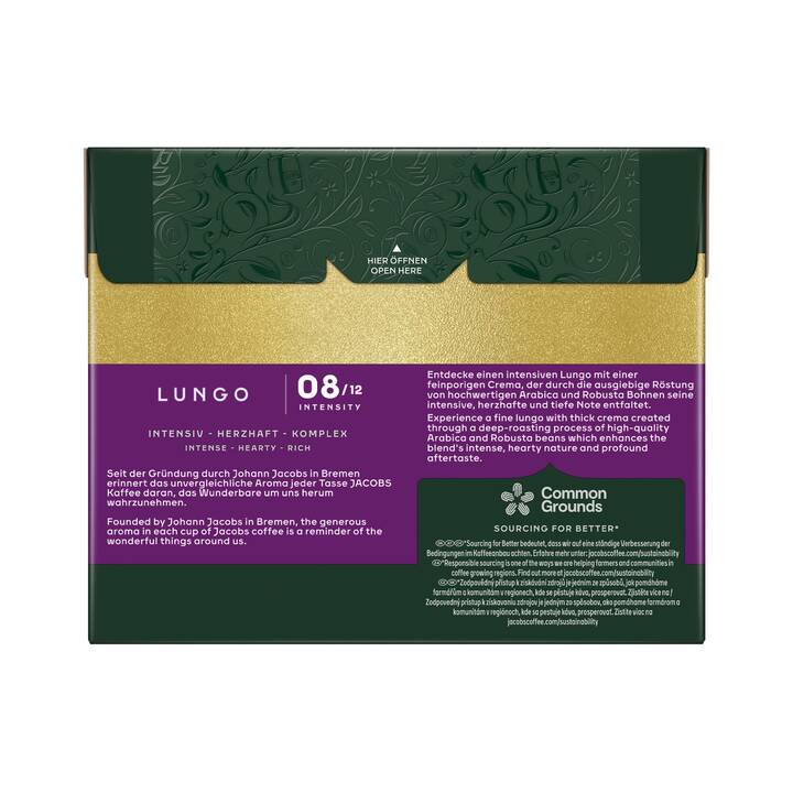 Jacobs - Kapseln Lungo 8 Intenso , 40 Stück