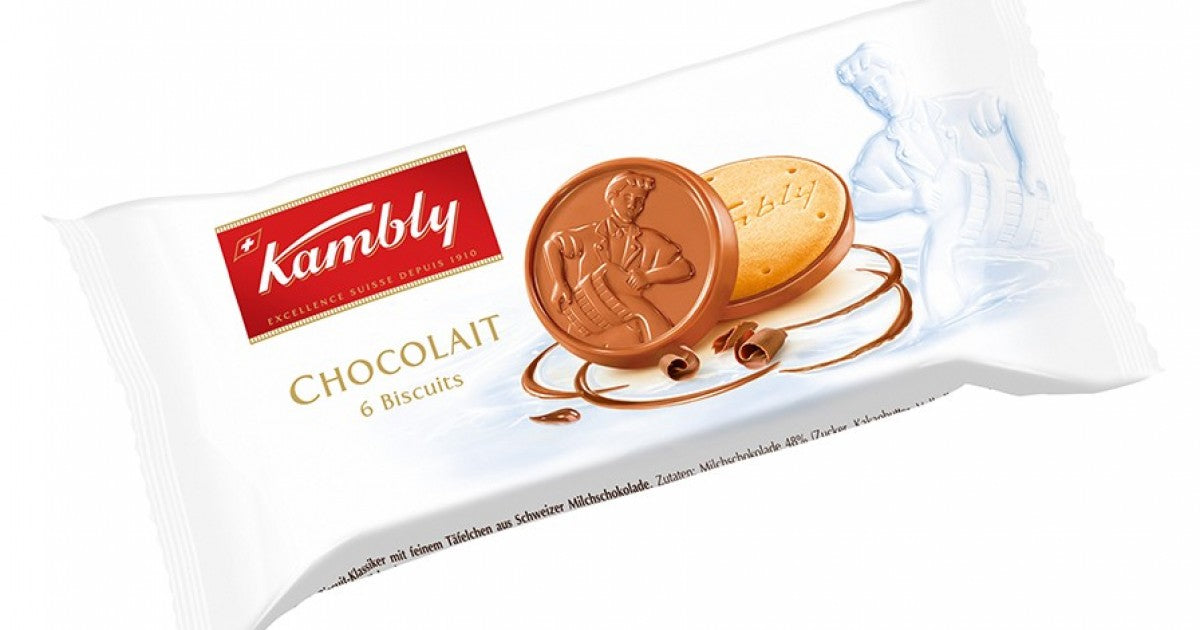 Kambly - Chocolait Kleinpackungen , 37g, 16 Stück