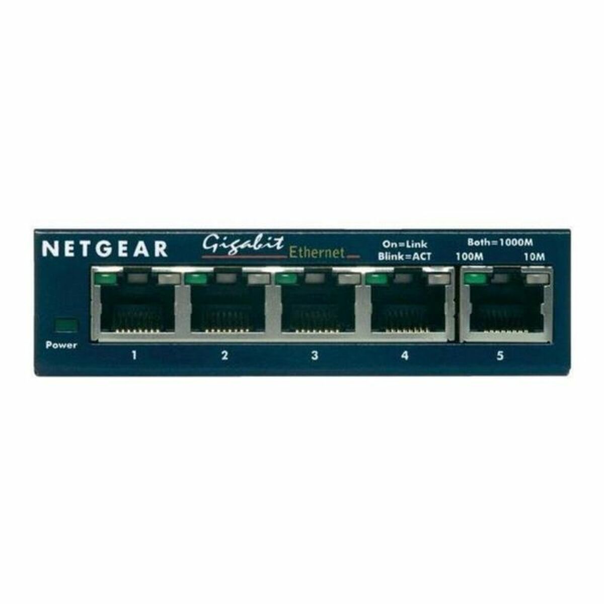 Schalter für das Büronetz Netgear GS105GE              5P Gigabit