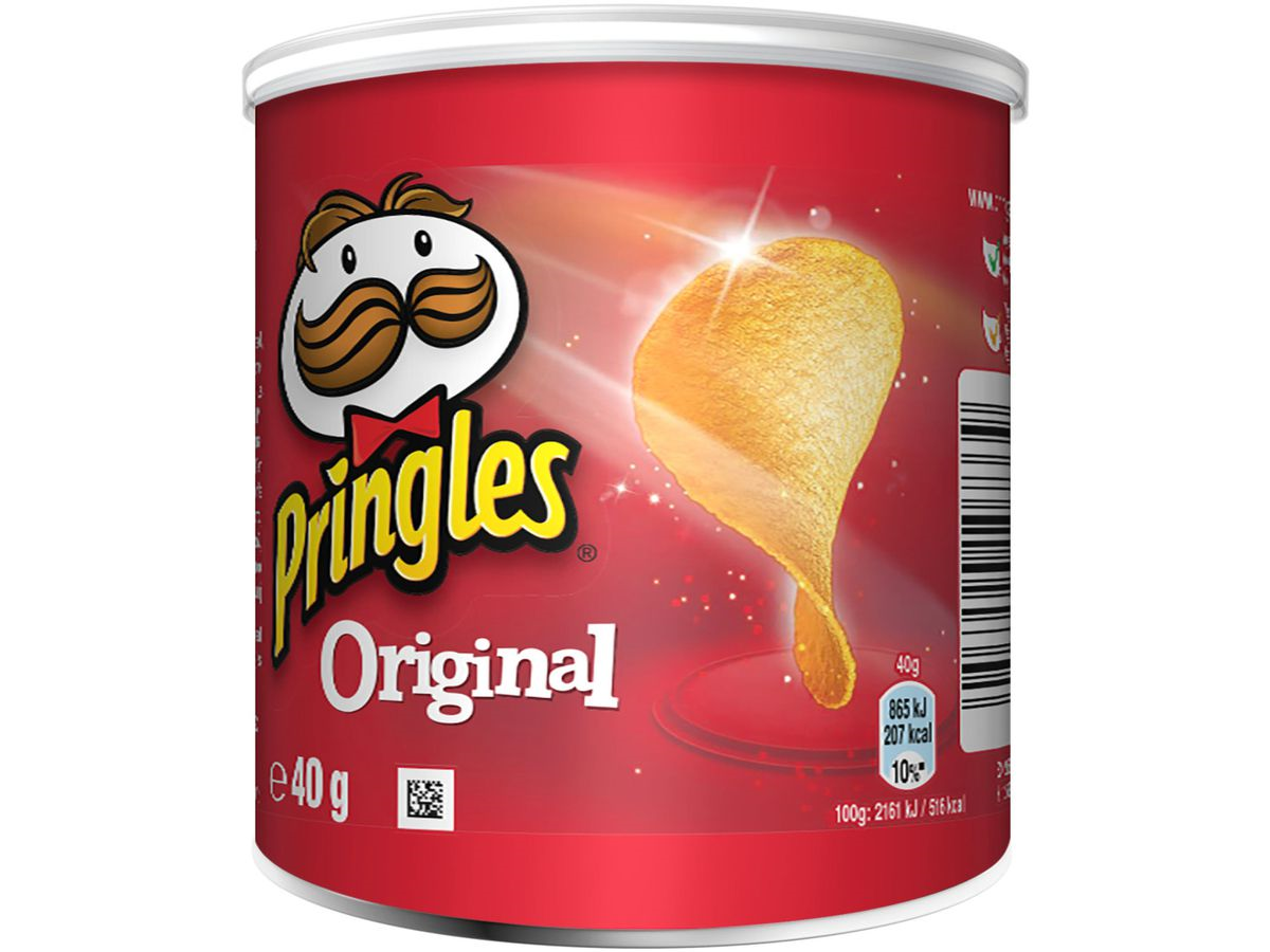Pringles Chips Original , 40 g, 12 Stück