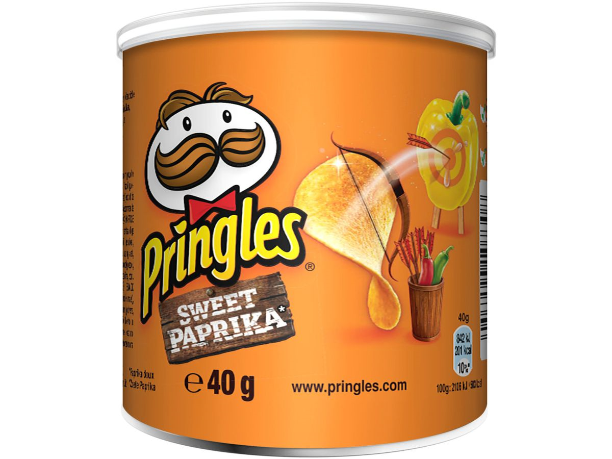 Pringles Chips Sweet Paprika , 40 g, 12 Stück