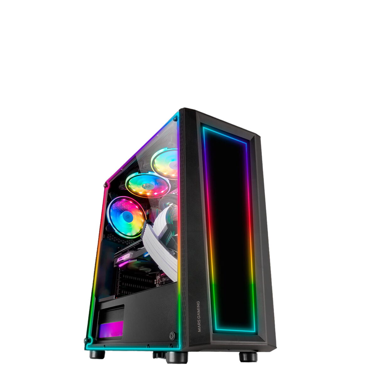 ATX Semi-Tower Gehäuse Mars Gaming MC-ART 12CM Schwarz