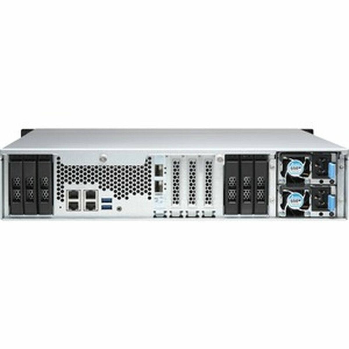 Netzwerkspeicher Qnap TSH1886XURPR2D162232 Schwarz Schwarz/Grau 32GB DDR4 SDRAM
