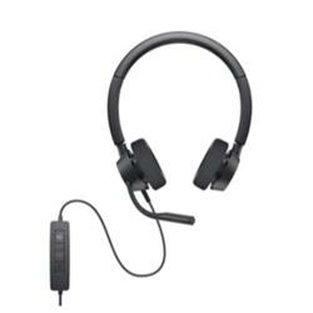 Kopfhörer mit Mikrofon Dell DELL-WH3022 Schwarz