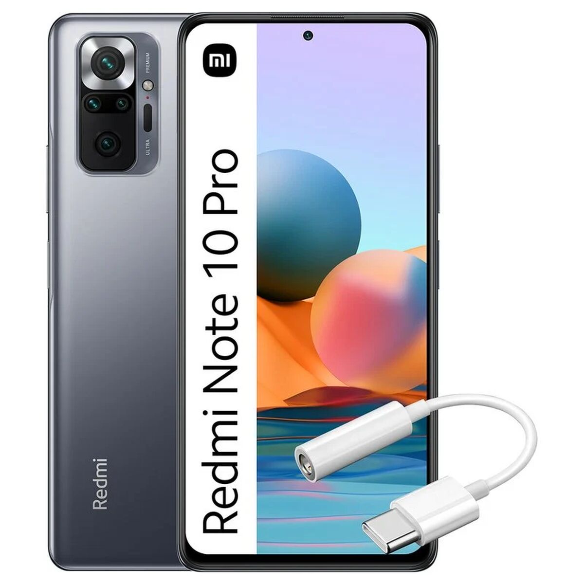 Smartphone Xiaomi Redmi Note 10 Pro Grau 128 GB 6,67"