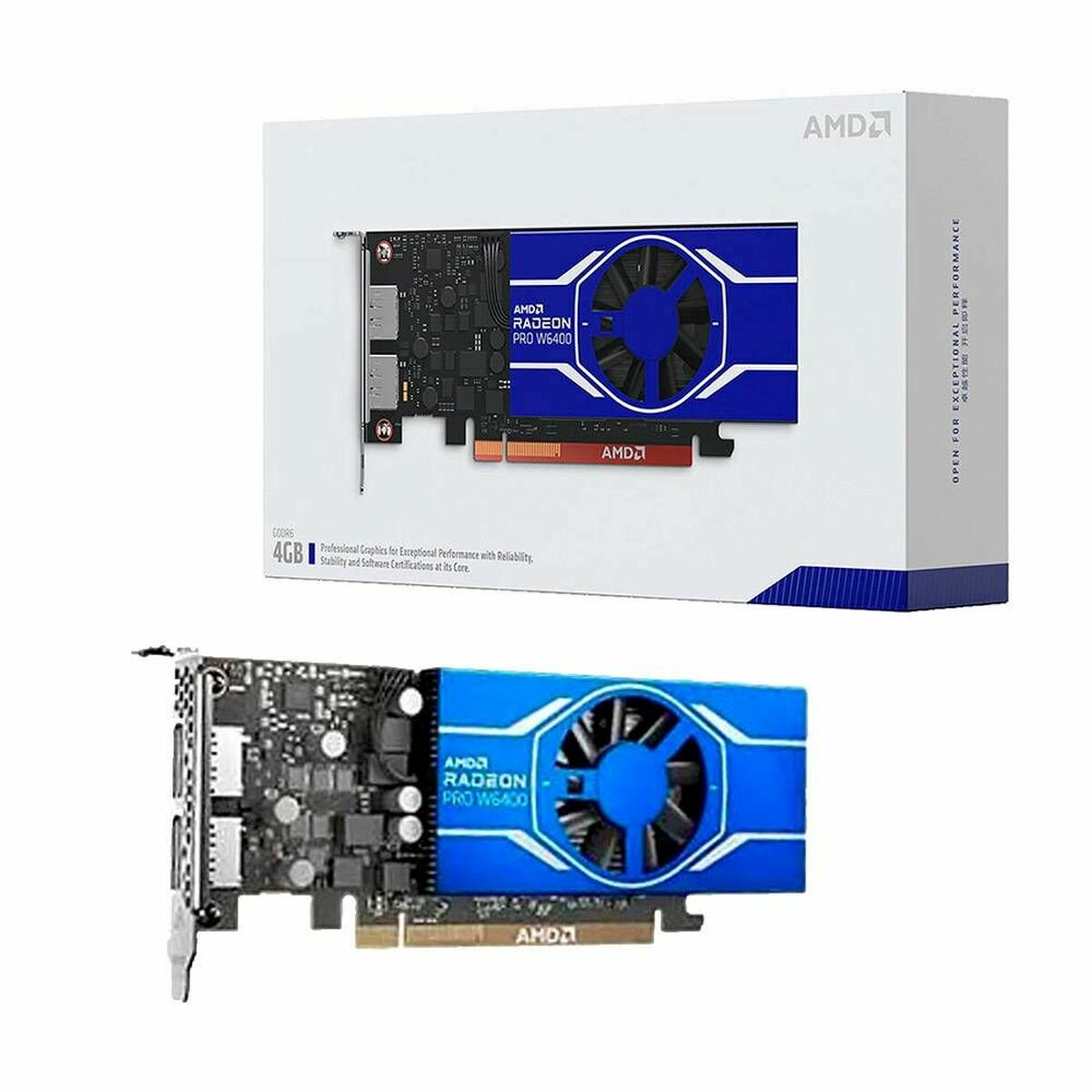 Gaming-Grafikkarte AMD 100-506189 4 GB GDDR6