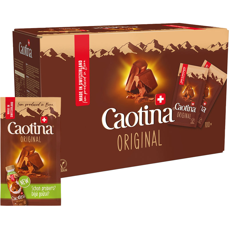 Caotina Schokoladenpulver , 15 g, 100 Stück