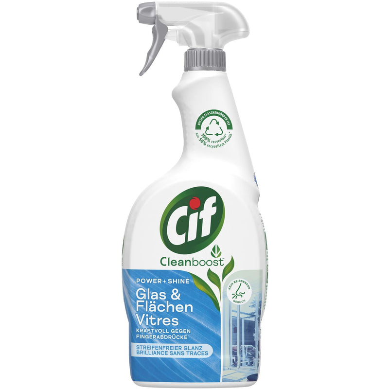 CIF - Glas & Oberflächenreiniger - Power + Shine , 0.75 l