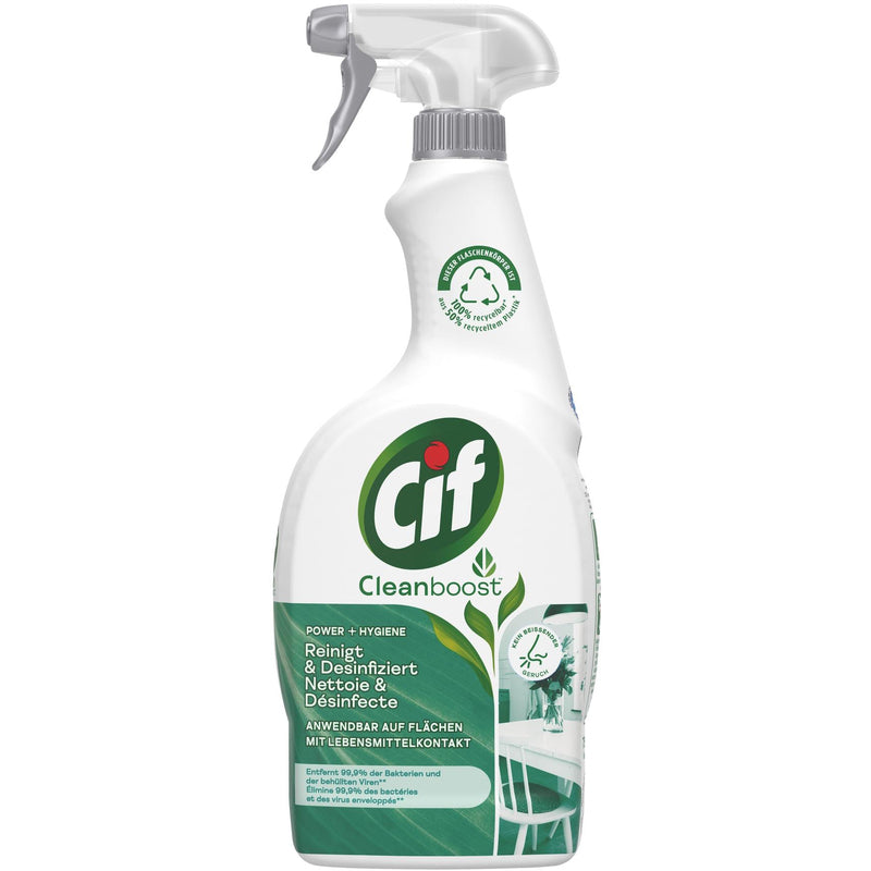 CIF - Glas & Oberflächenreiniger - Power + Hygiene , 0.75 l