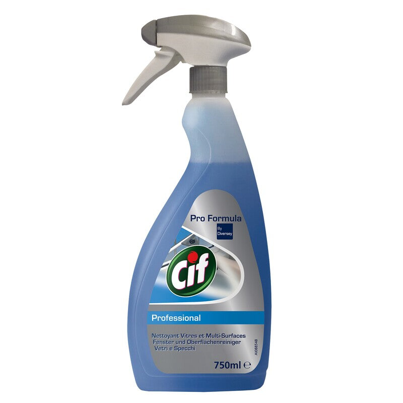 CIF - Professional Fenster & Oberflächenreiniger, 0.75 l