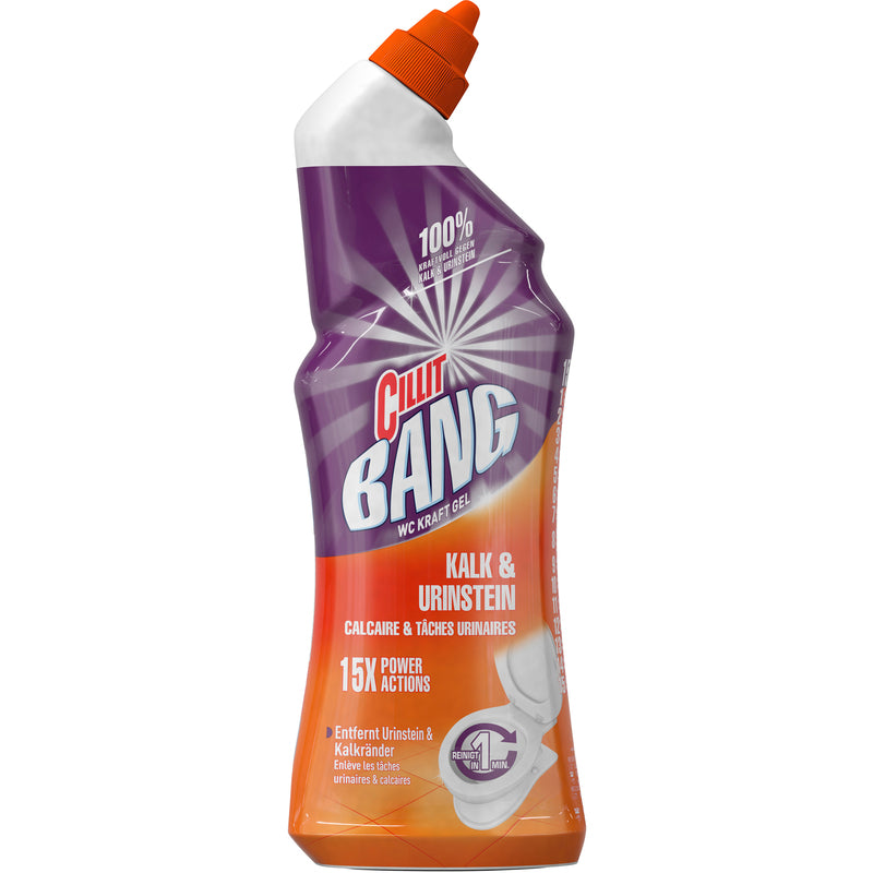 Cillit Bang WC-Reiniger Power Gel Kalk & Schmutz , 0.75 l