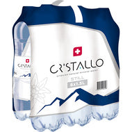 Cristallo Wasser blau , ohne Kohlensäure, 150 cl, 6 Stück