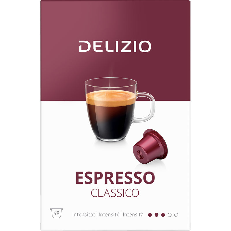 Delizio - Kaffeekapseln Espresso Classico, 48 Stück