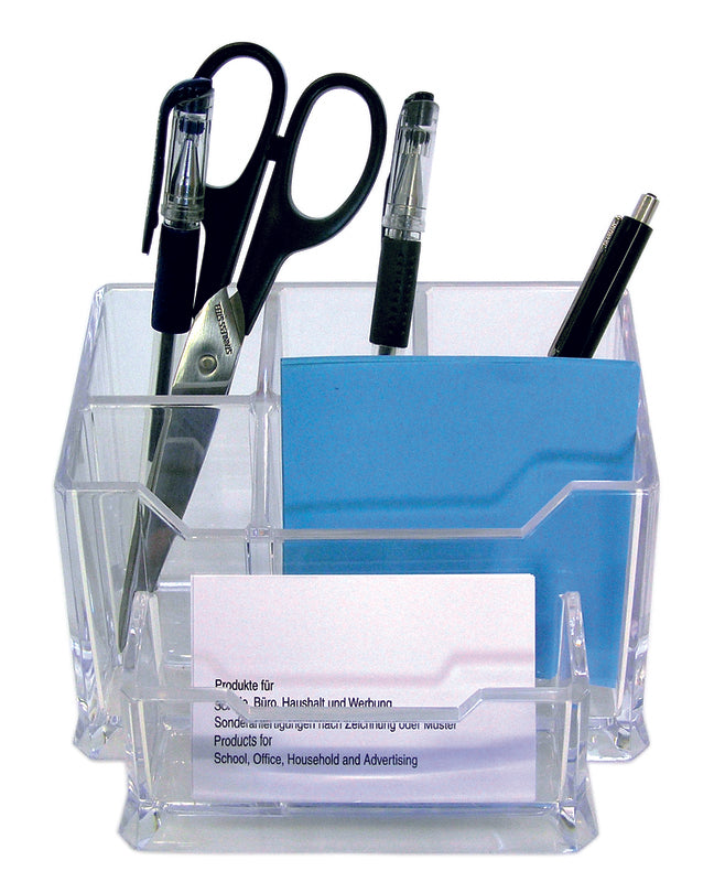 Dufco Stifteköcher Optima , Acryl, transparent