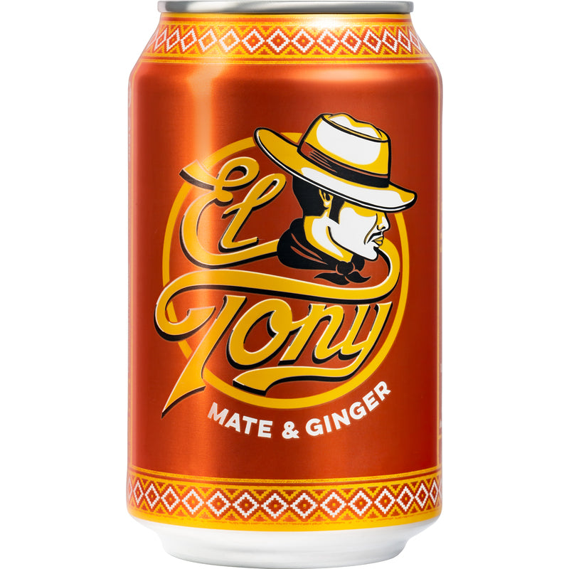 El Tony Mate&Ginger , 33 cl, 24 Stück