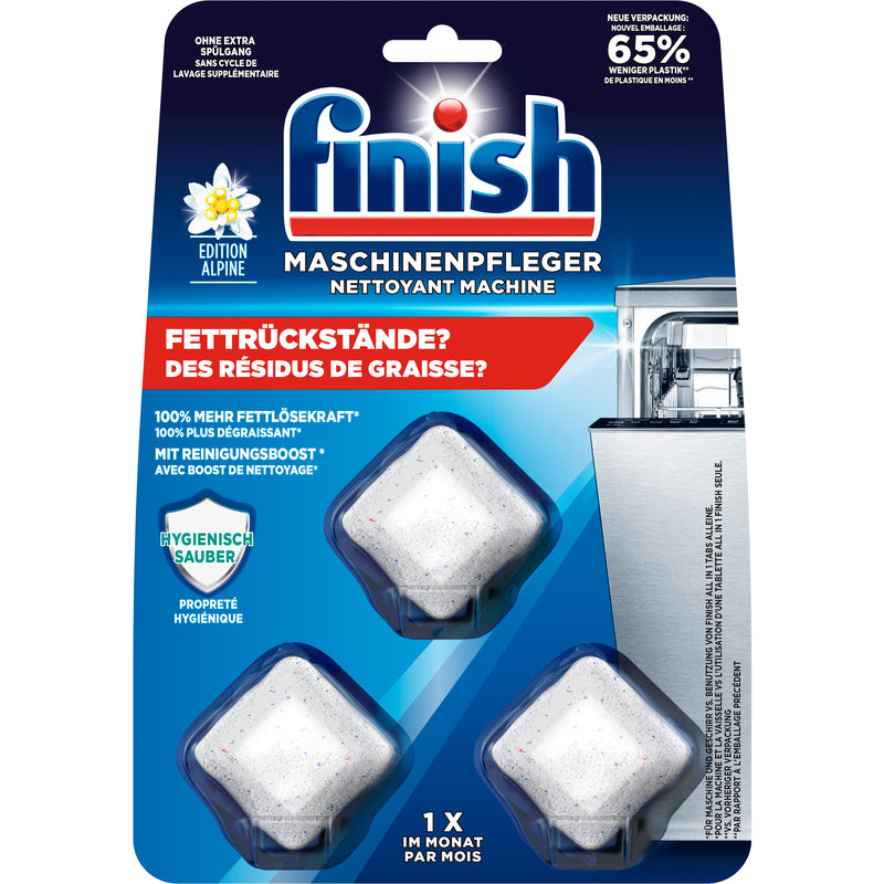 Finish - Spülmaschinenpfleger , 3 Stück