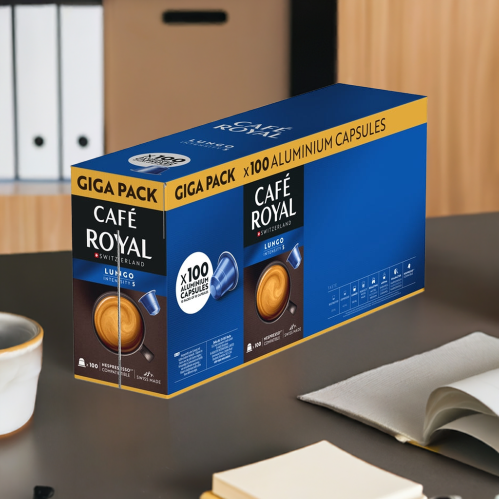 Café Royal - Kaffeekapseln Lungo , 100 Stück