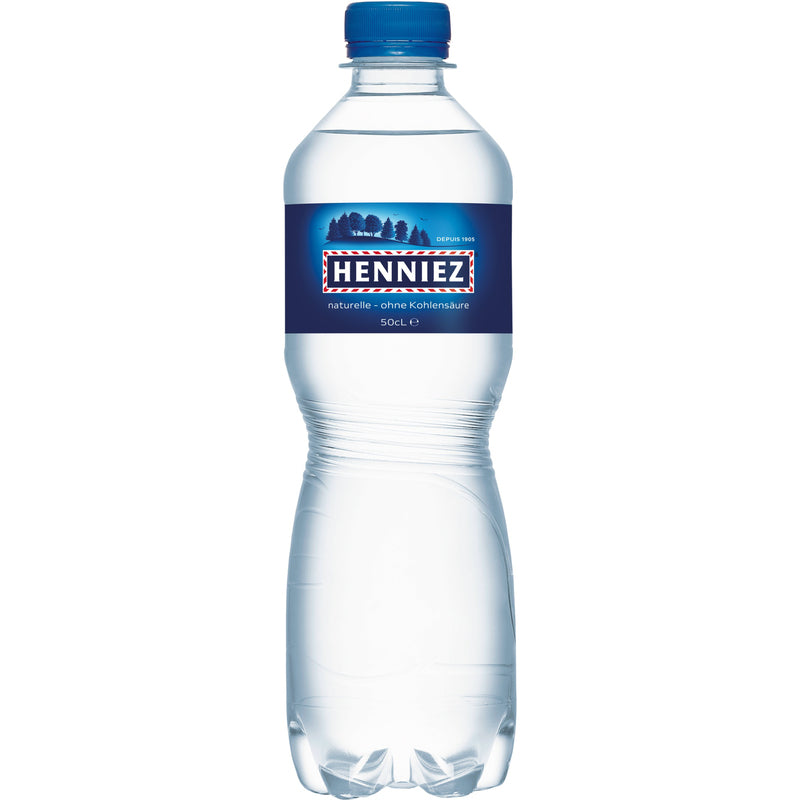Henniez Wasser Blau, ohne Kohlensäure, 50 cl, 6 Stück