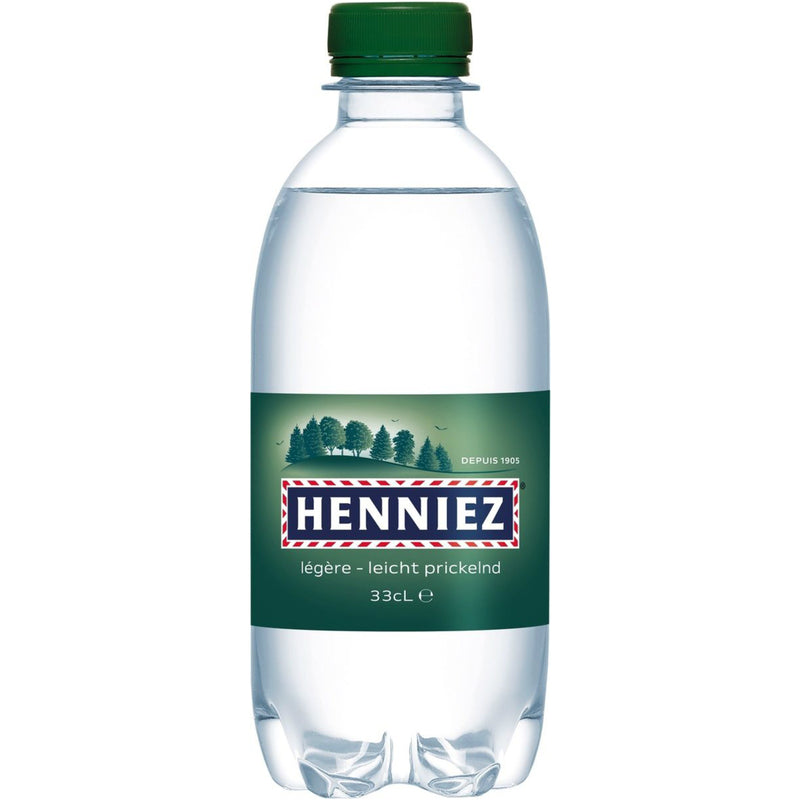 Henniez Wasser Grün, wenig Kohlensäure, 33 cl, 24 Stück