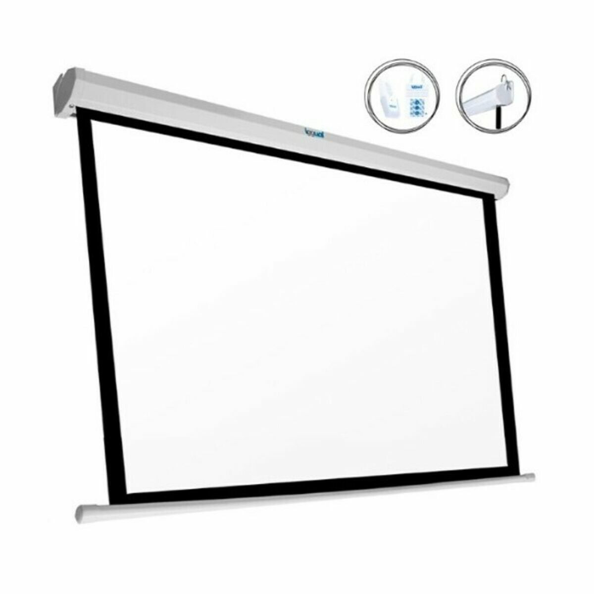 Elektrische Panorama-Leinwand iggual PSIPS203 92" (203 x 114 cm)