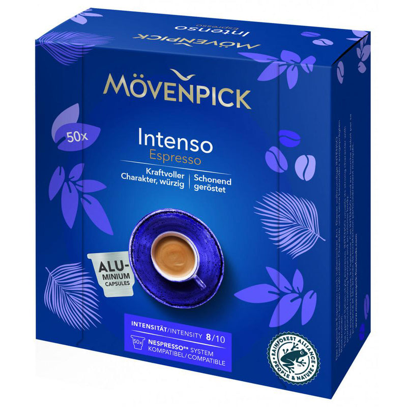 Mövenpick Kaffeekapseln Intenso Espresso , 50 Stück