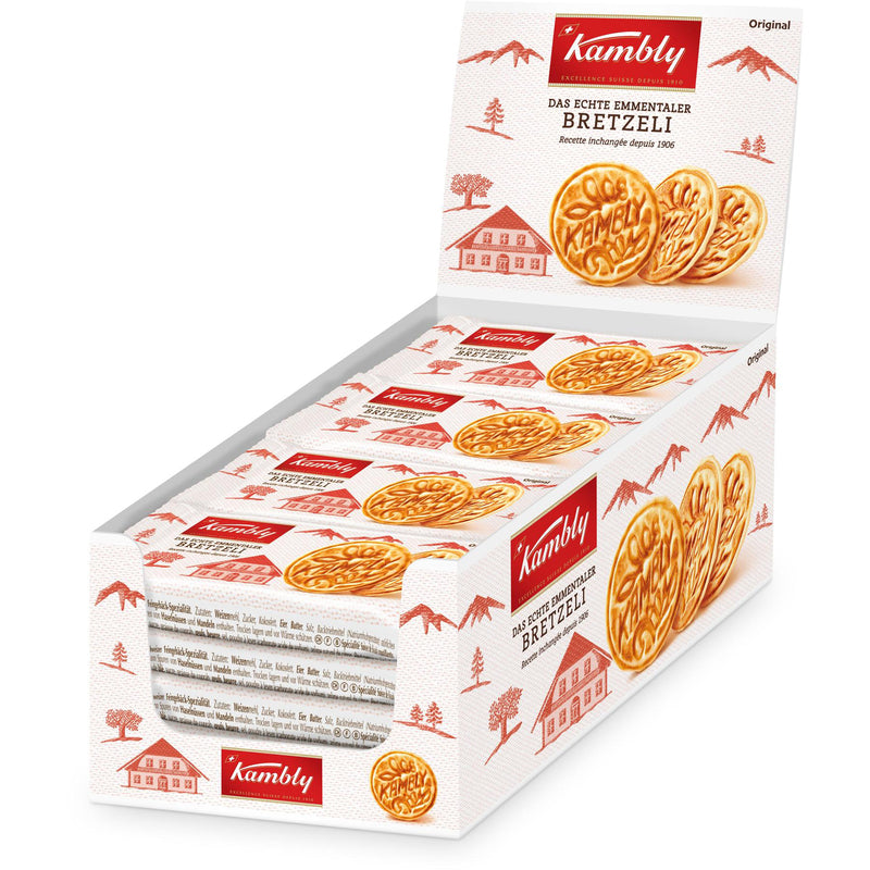 Kambly - Bretzeli Kleinpackungen , 40g, 16 Stück