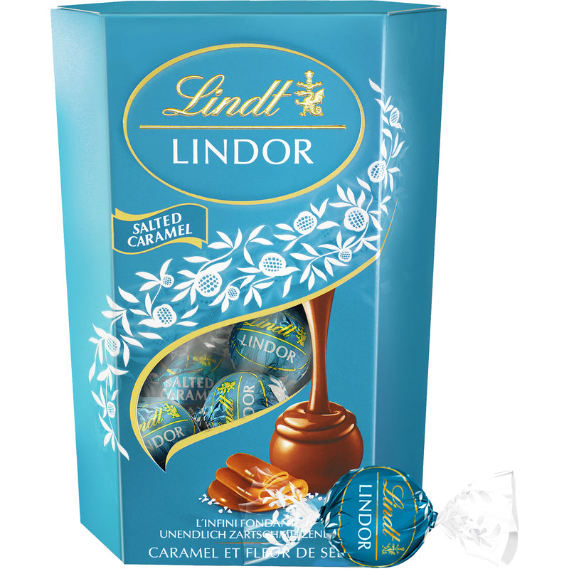 Lindt Lindor Kugeln Salted Caramel , 200g