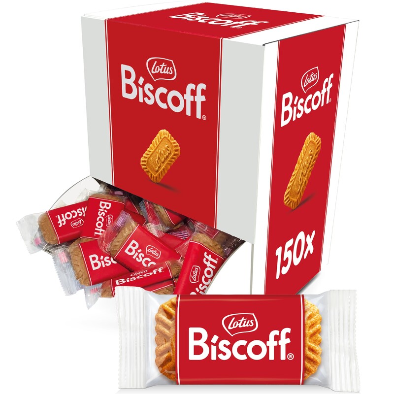 Lotus - Gebäck Biscoff Original , Dispender, 6.25g, 150 Stück