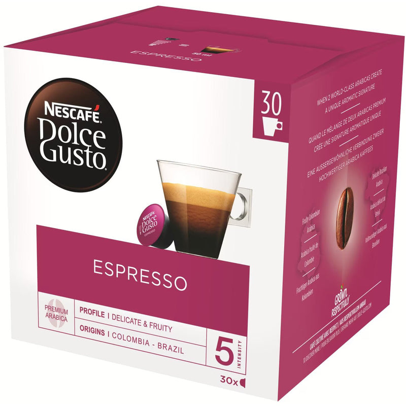Nescafé Kaffeekapseln Dolce Gusto Espresso, 30 Stück