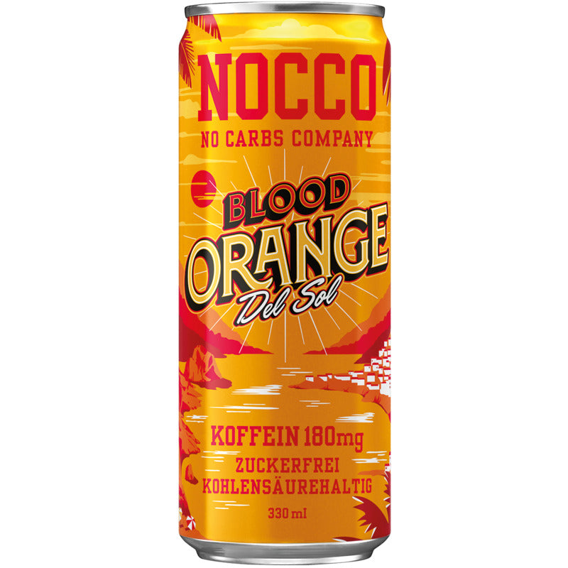 NOCCO Drink BCAA Blood Orange, 33 cl, 24 Stück