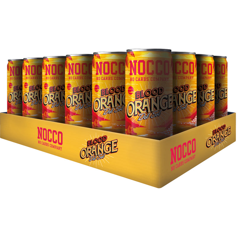 NOCCO Drink BCAA Blood Orange, 33 cl, 24 Stück