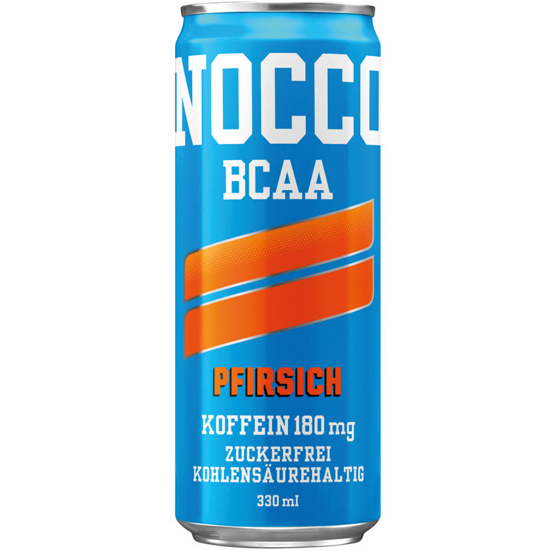 NOCCO Drink BCAA Pfirsich, 33 cl, 24 Stück