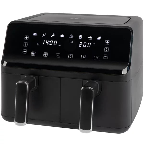 Clatronic Doppel-Heissluft-Fritteuse FR 3804 H, schwarz