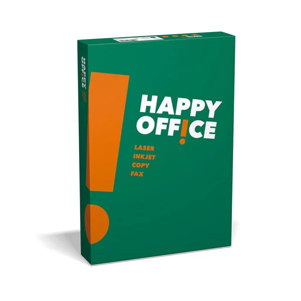 HAPPY OFFICE Universalpapier weiss A4 80g - 1 Karton (2'500 Blatt)