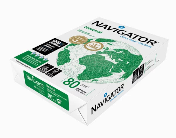 NAVIGATOR Universal Premiumpapier hochweiss A4 80g - 500 Blatt