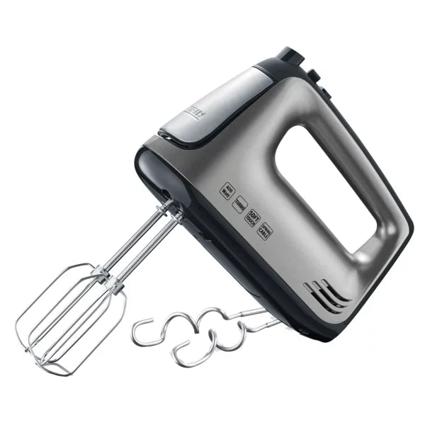 Severin Handmixer HM 3832, 400 W, grau-metallic schwarz