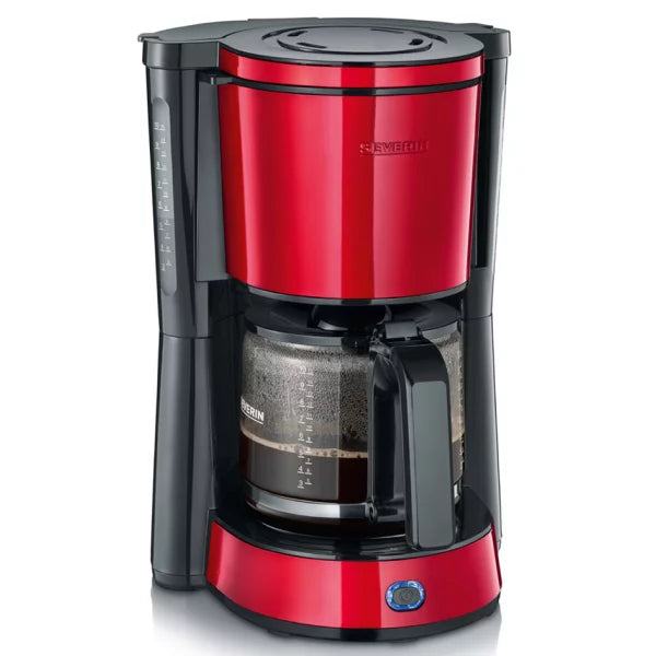 Severin Kaffeemaschine KA 4817 TYPE, rot schwarz