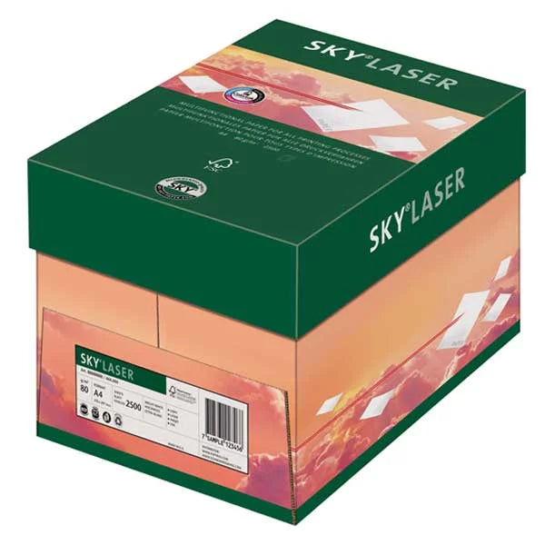 SKY Laser Businesspapier weiss A4 80g - 1 Karton (2'500 Blatt)