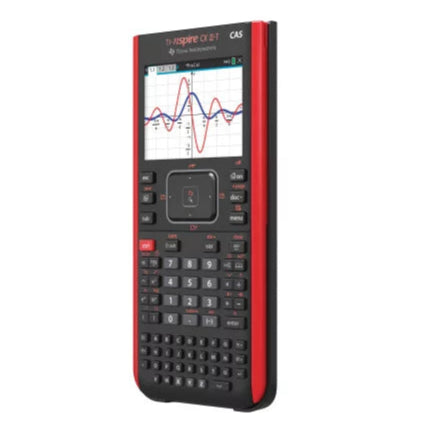 Texas Instruments Grafikrechner TI-Nspire CX II-T CAS mit Premium Lehrer Software , schwarz/rot