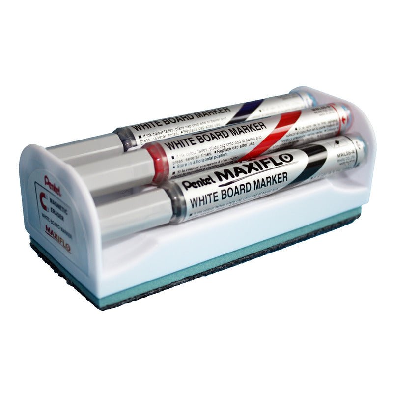 Pentel Maxiflo Wischbox Whiteboard Marker , 2 mm
