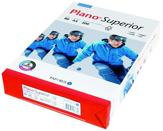 PLANO Superior Premiumpapier hochweiss A4 80g - 500 Blatt