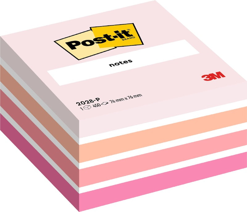 Post-it Haftnotizen Würfel , 76 x 76 mm, 450 Blatt